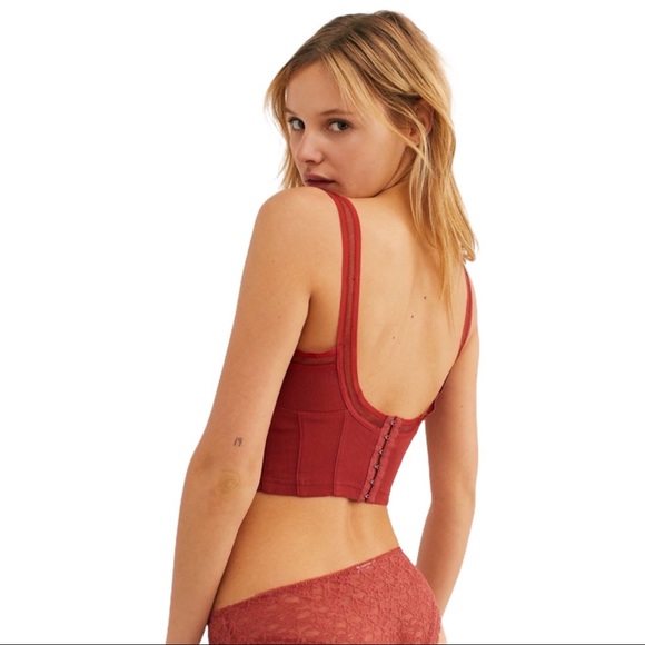NWT! Free People She’s Fancy Brami Crop Tank Top - Picture 6 of 7